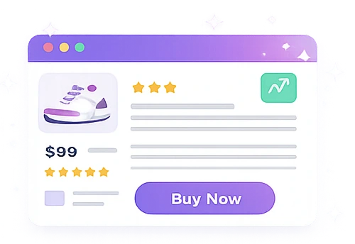 SEO optimized products, ranking on Google