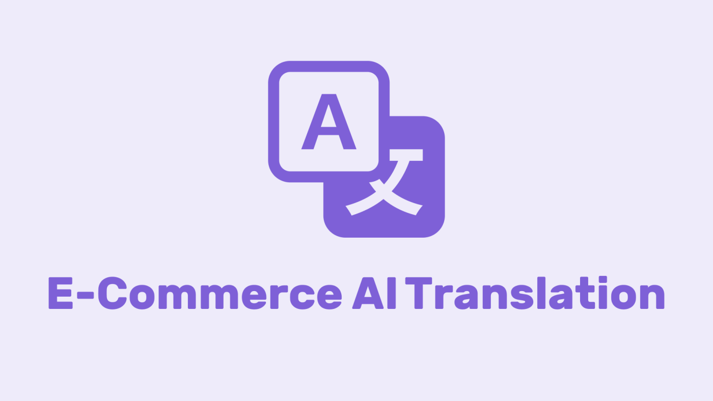 E-Commerce Ai Translation illustration