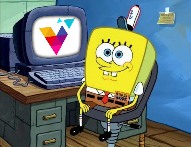 image with Ovesio logo on computer