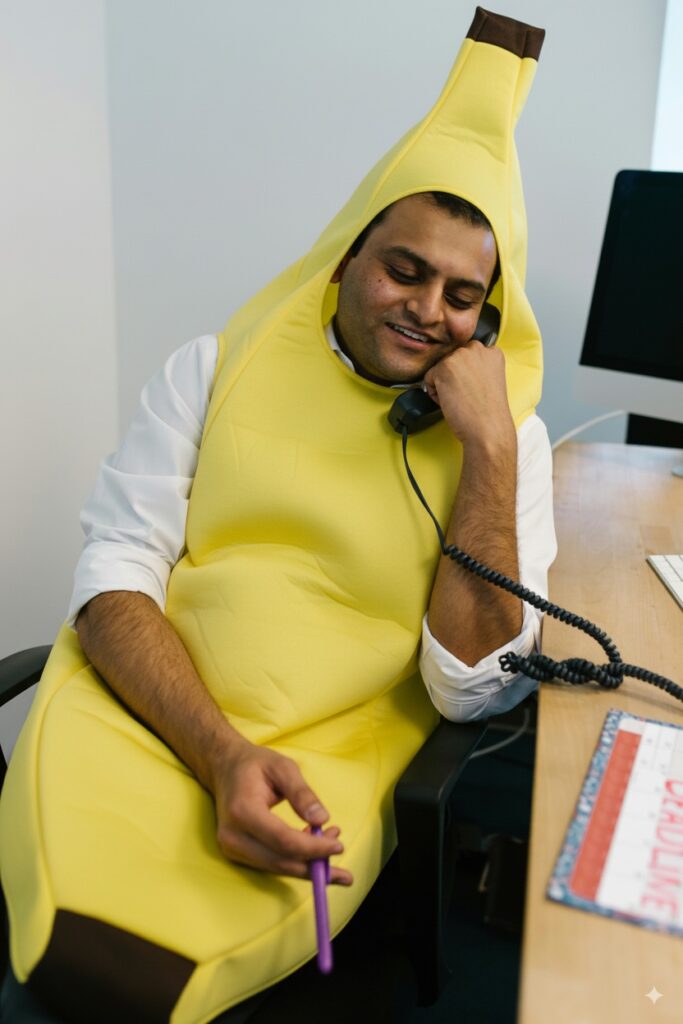 nano banana man