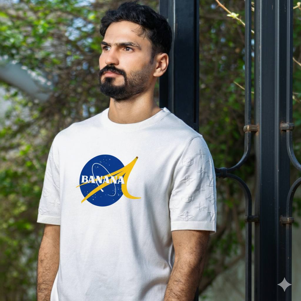 t-shirt mockups with nano banana